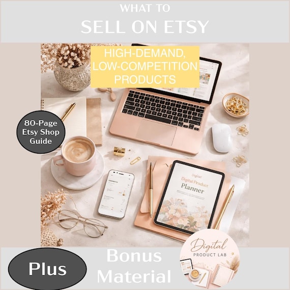Things That Sell Like Crazy | What To Sell On Etsy Digital Product Ideas |How To Guide (Digital Download)