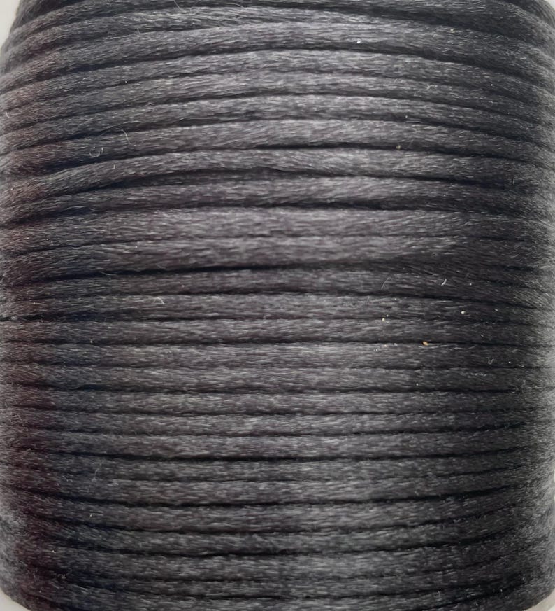 2mm Satin Cord Thong String Thread Jewellery Craft - Etsy