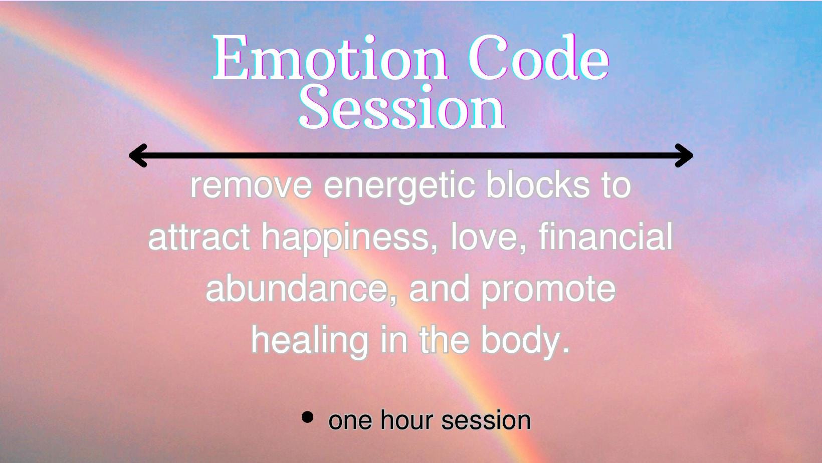 One Hour Emotion Code Session. - Etsy
