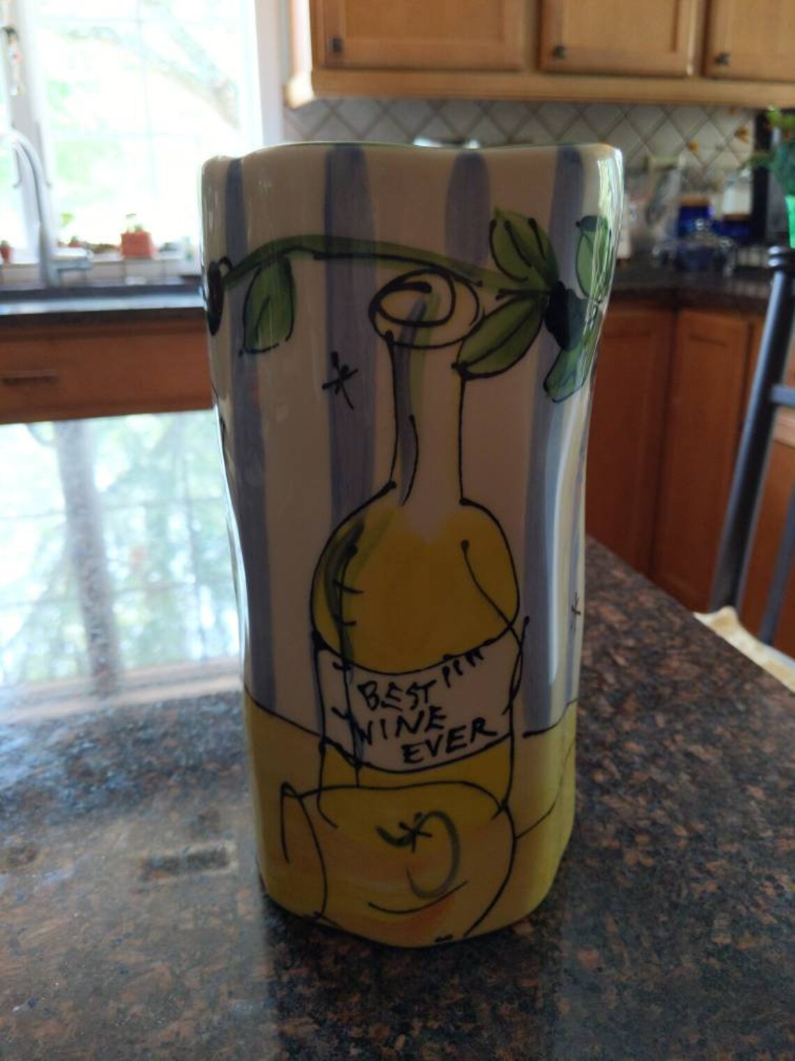 Julia Junkin Ceramic Wine Holder/cooler Etsy UK