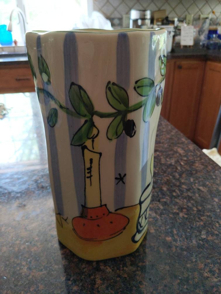 Julia Junkin ceramic wine holder/cooler Etsy