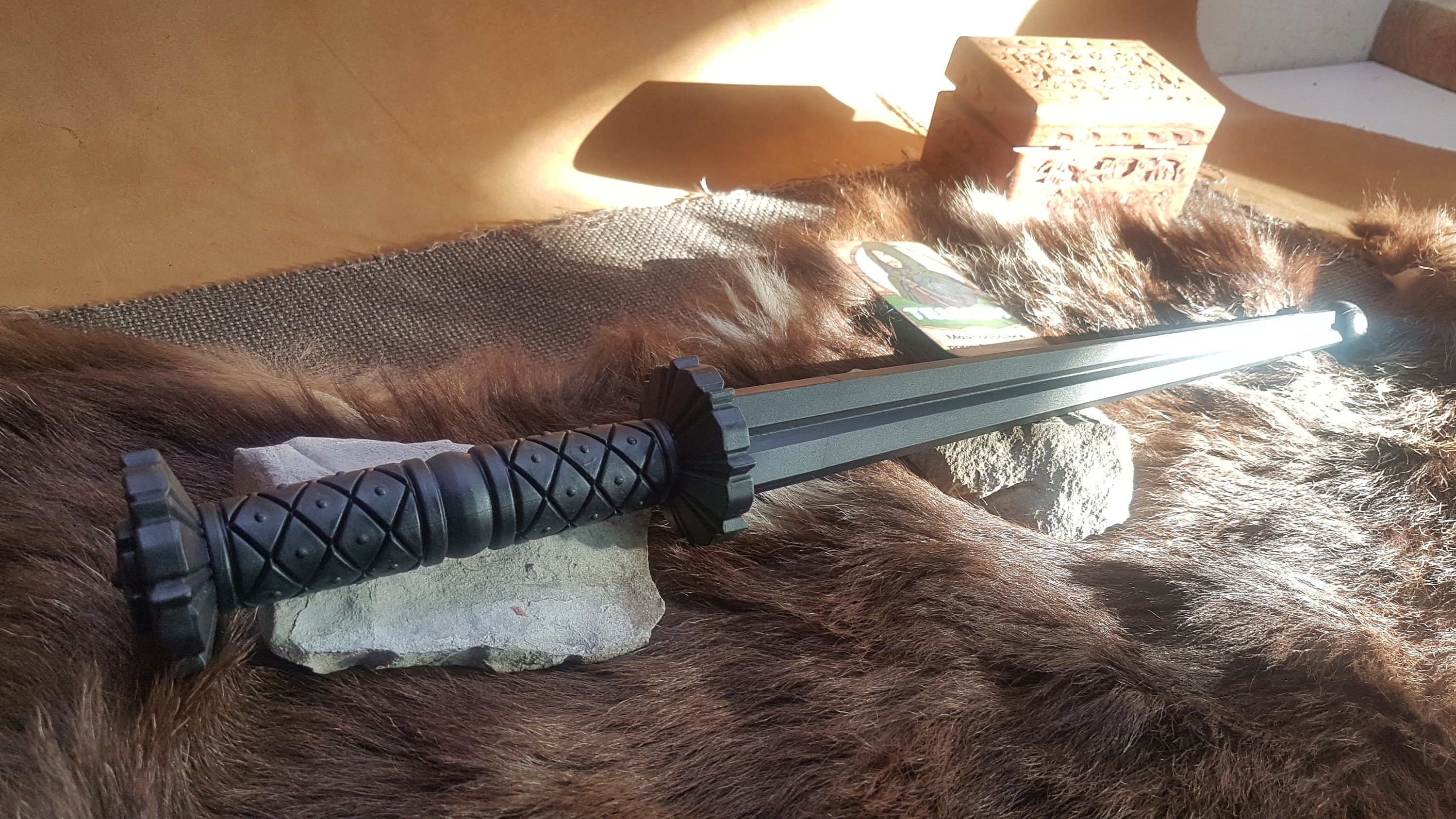 Dague à Rouelle d'entrainement 43 cm // Caoutchouc Santoprene