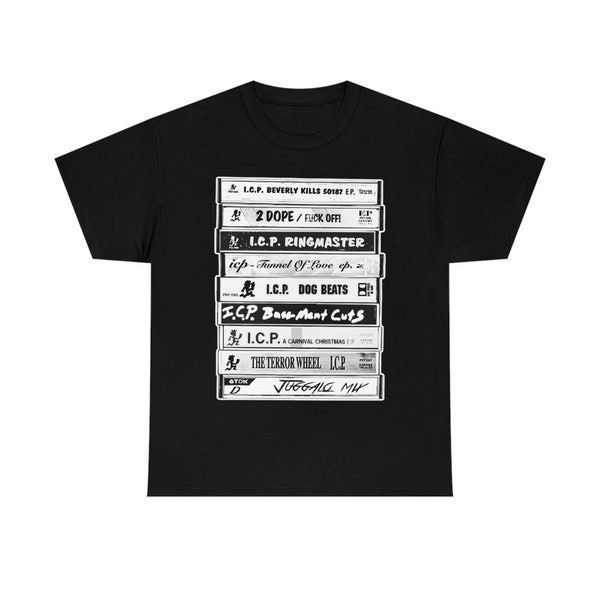 ICP Bootleg Cassette Collection T-shirt