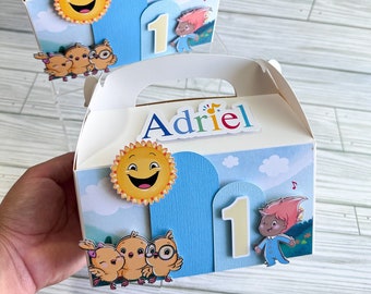 Canticos Gable Box/ Canticos Birthday/ 1st Birthday Party/ Favor Boxes