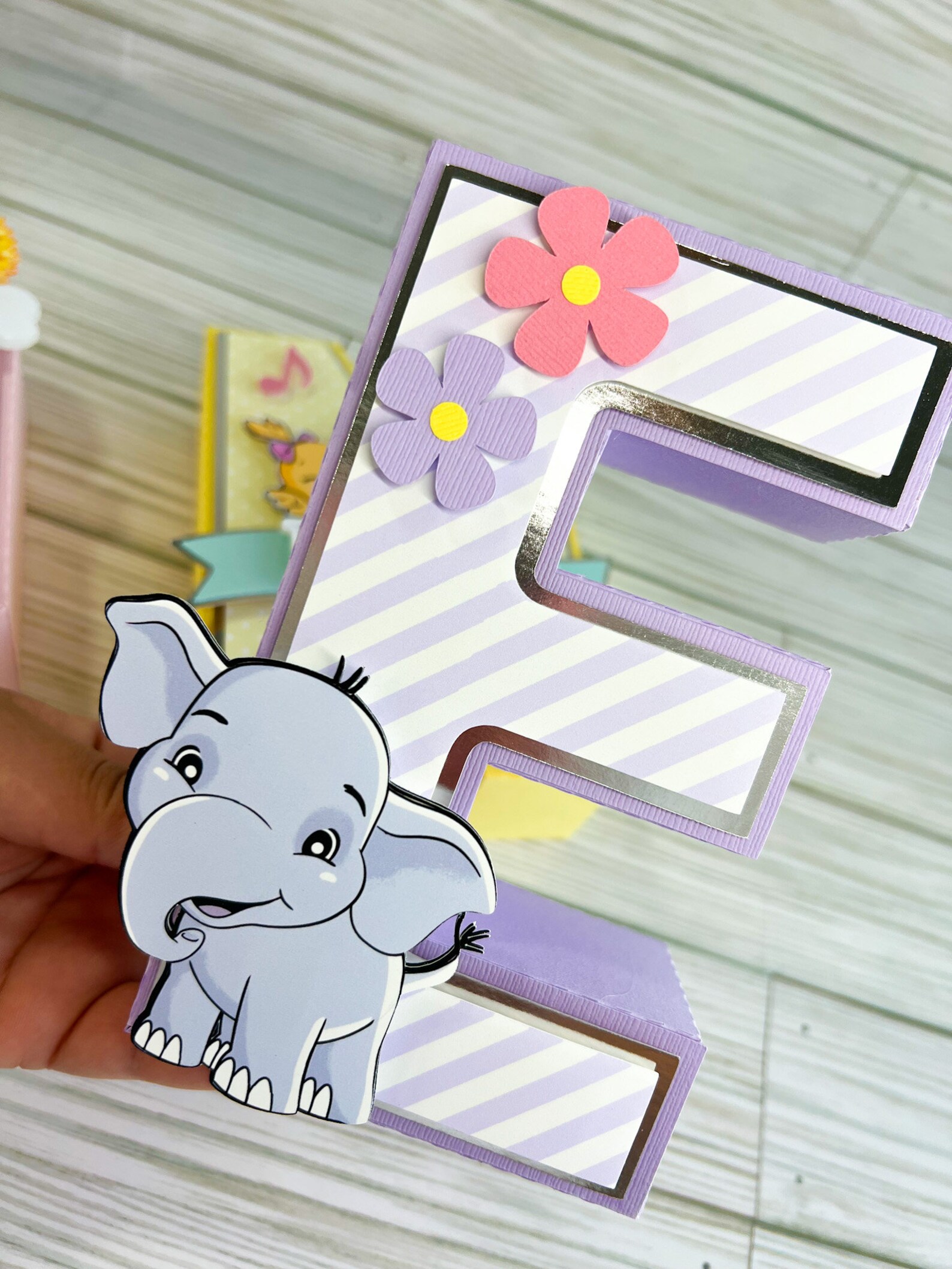 Canticos 3D Letters/1st Birthday/ Pastel Canticos Birthday / Canticos ...
