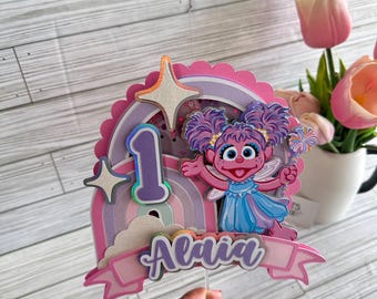 Magical Fairy-Inspired Cake Topper – Personalized & Handmade