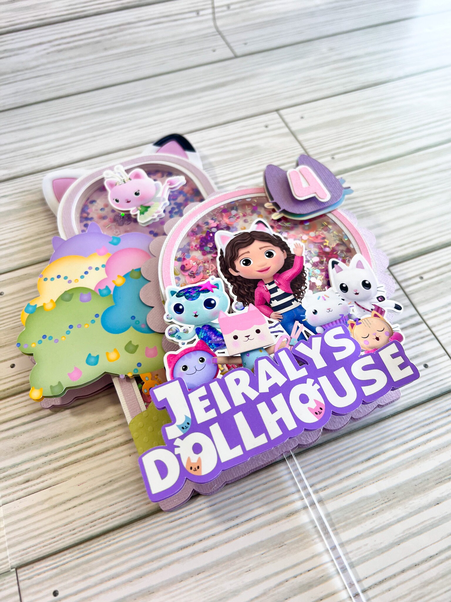 Gabby's Dollhouse Cake Topper/ Gabby's Dollhouse Party Etsy Australia