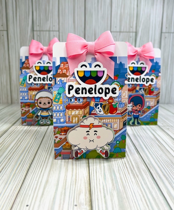 Toca Life world Box / Toca Boca Life / Favor Boxes / Party Etsy Polska