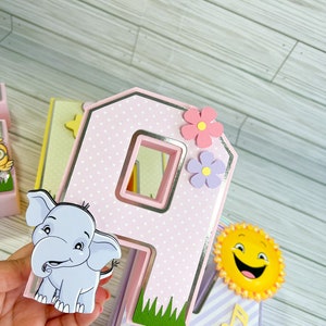 Canticos 3D Letters/ Girl Canticos Birthday/ Girly Canticos Party Decor ...