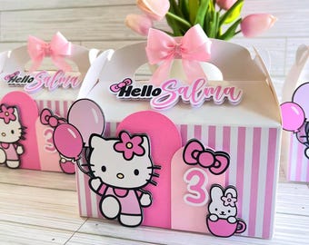 Pink Bow Party Favor Boxes – Cute and Adorable Party Decorations