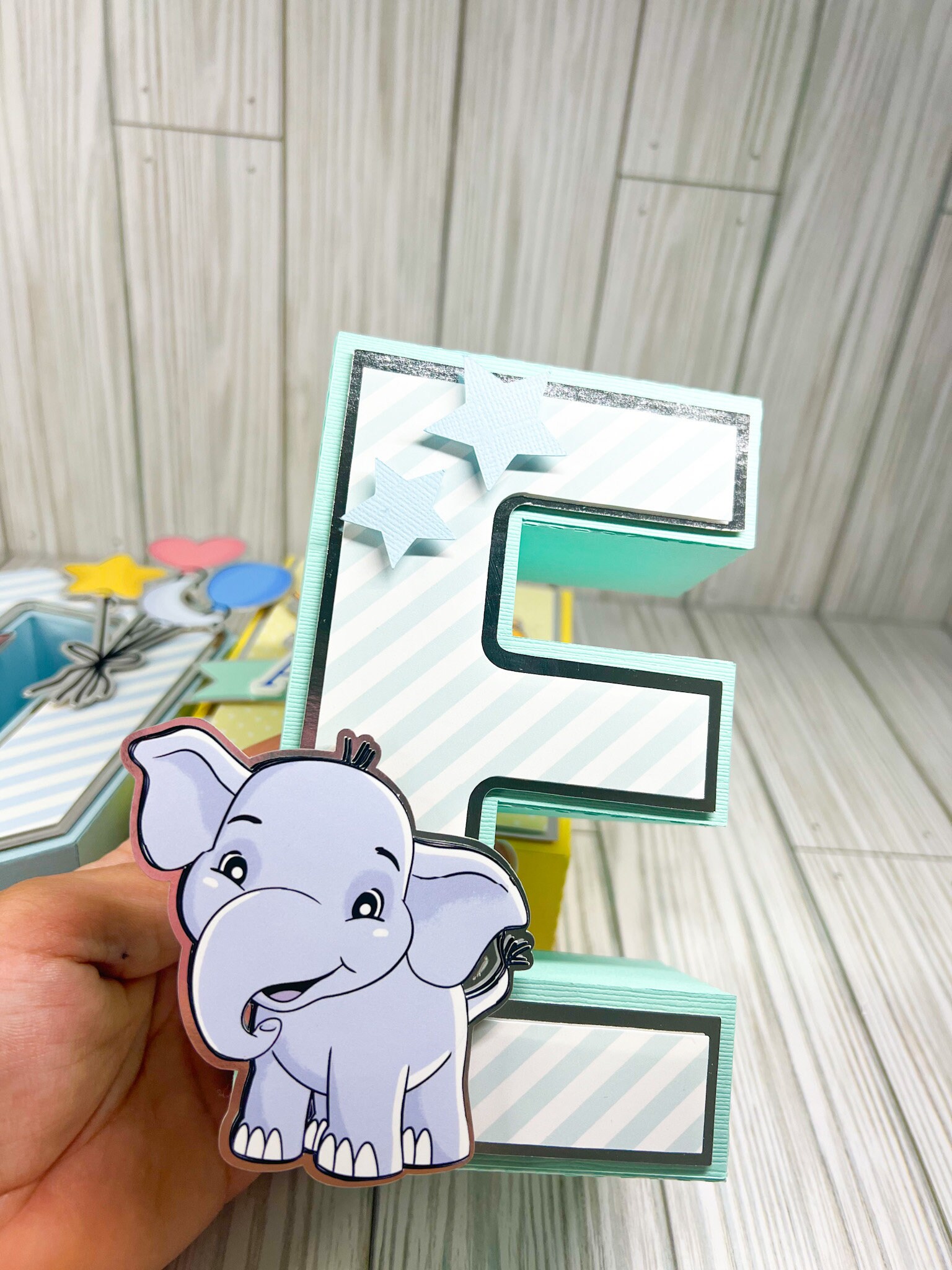 Canticos 3D Letters/ Canticos Birthday / Canticos Party | Etsy