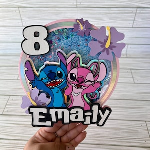 Stitch Cake Topper/ Stitch Birthday Party/ Stitch Birthday Decoration