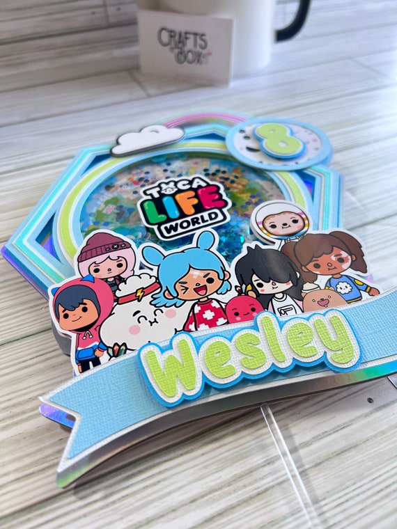 Toca Life World Cake Topper/ Toca Boca / Toca Life World/ Toca -  Israel