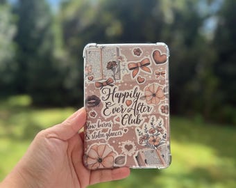 romance kindle insert, kindle insert, kindle accessories, bookish kindle insert, kindle case insert, girly kindle insert