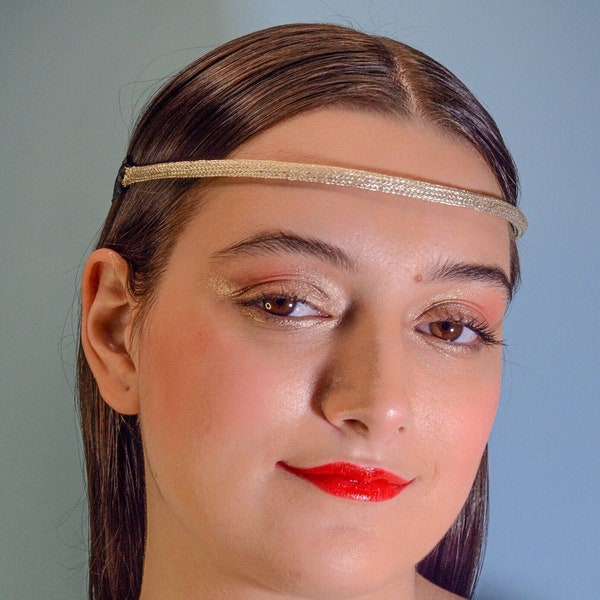 hippie flower headpiece