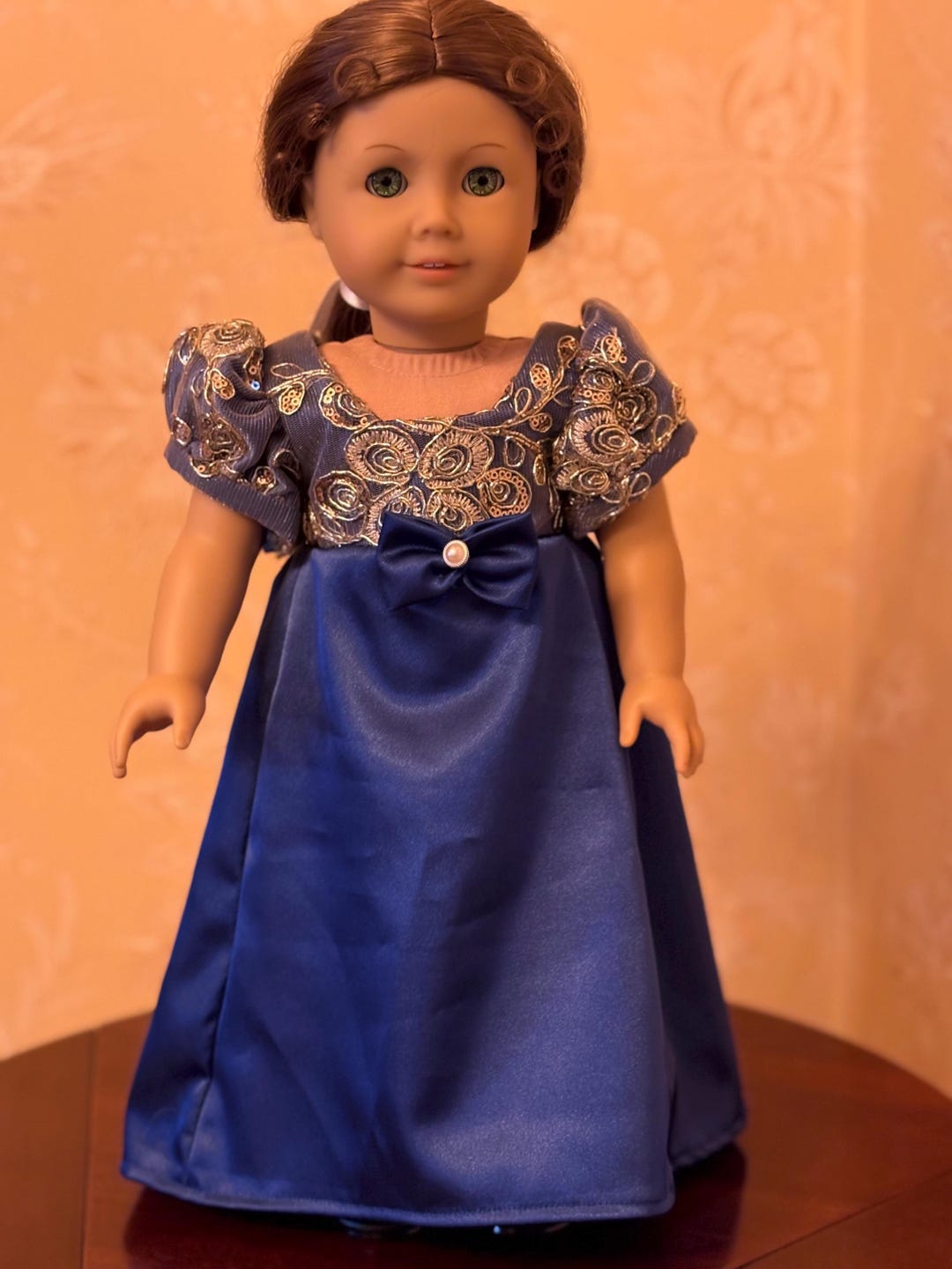 yellow dress with blue flowers and Daisy Floral Tea Length – Ohmollydress Size:20P new06 Adele's Style Evolution Proves