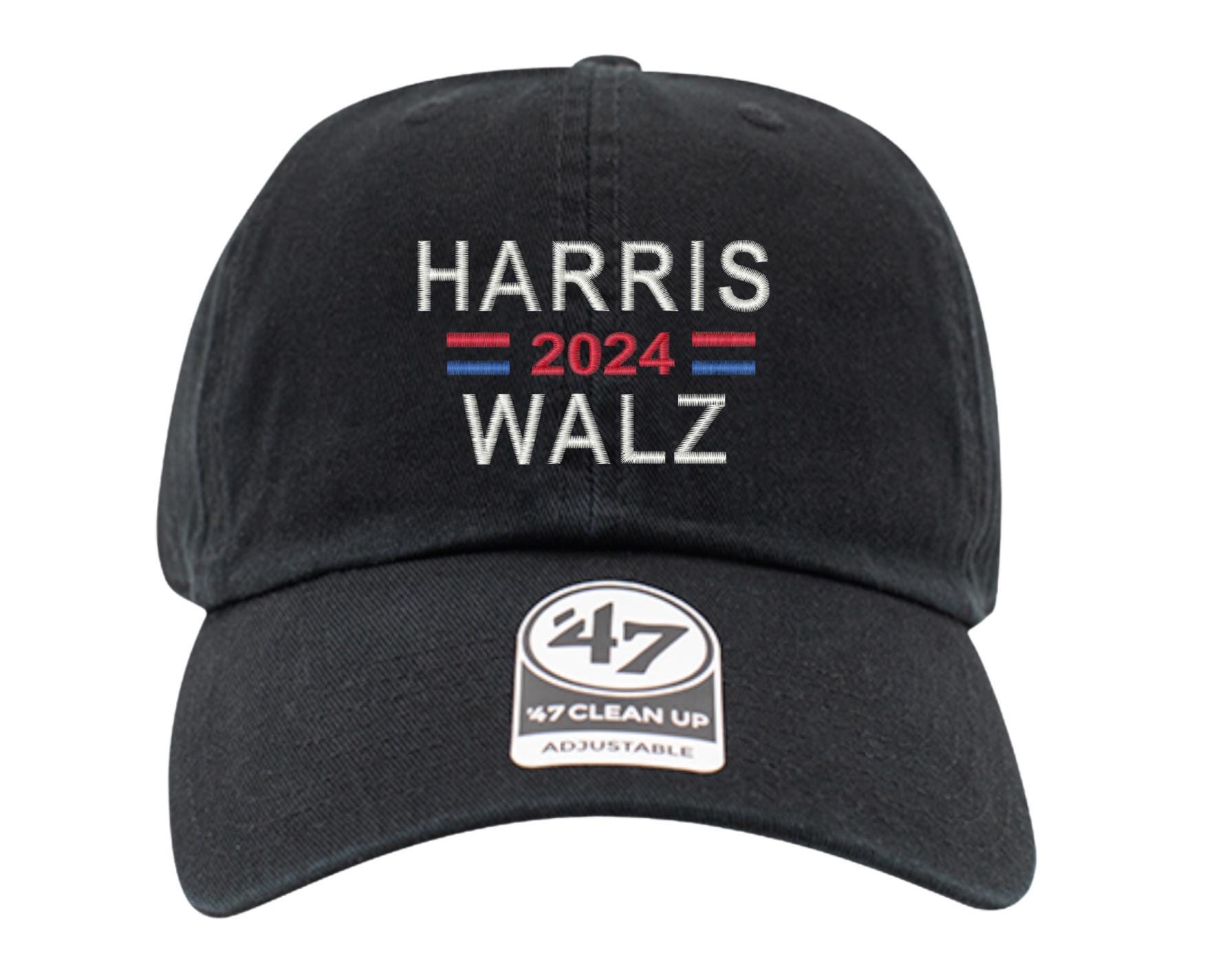 Harris Walz 2024 Wahlkampfmütze, gestickte 47 Brand Harris Walz Kappe, Wahlkampf Cap, Kamala Harris, Tim Walz, Harris 2024, Walz 2024