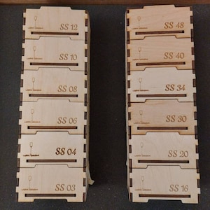 The Original Rhinestone Size Sorter Box  patent pending