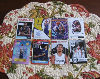 8 Card Lot 2019 - 2023 Victor Wembanyama Custom Cards Mint SA Spurs Hot Cards