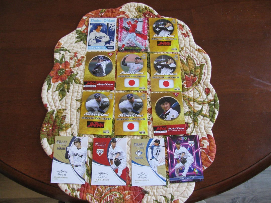 Card Reprint Diff 13 Card Shohei Otani Diff Custom Card Lot - Etsy