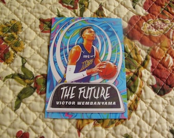 10 Card Lot 2023 Victor Wembanyama Metropolitans 92 "The Future" Custom Rookie Cards Mint Hot Card