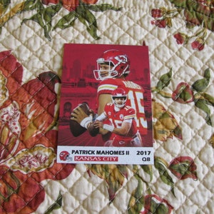 10 Card Lot 2017 Patrick Mahomes II Kansas City Chiefs QB Custom Limited-Edition Cards RARE