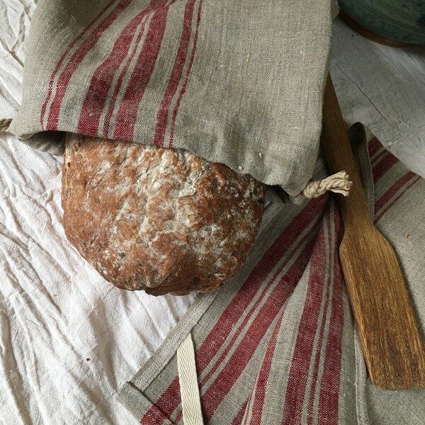 Bread Tea Towel Etsy