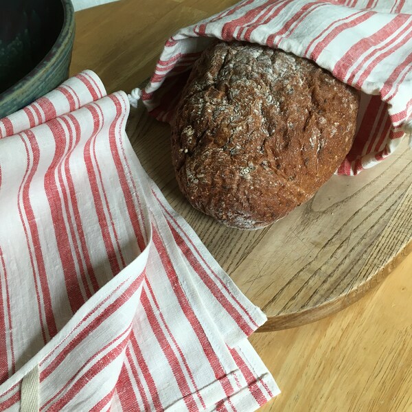 Bread Tea Towel Etsy