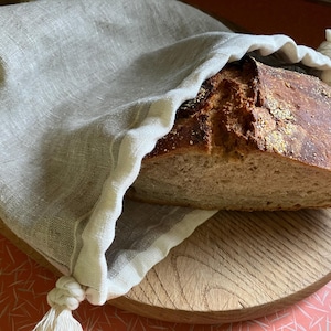Bolsas de pan de lino