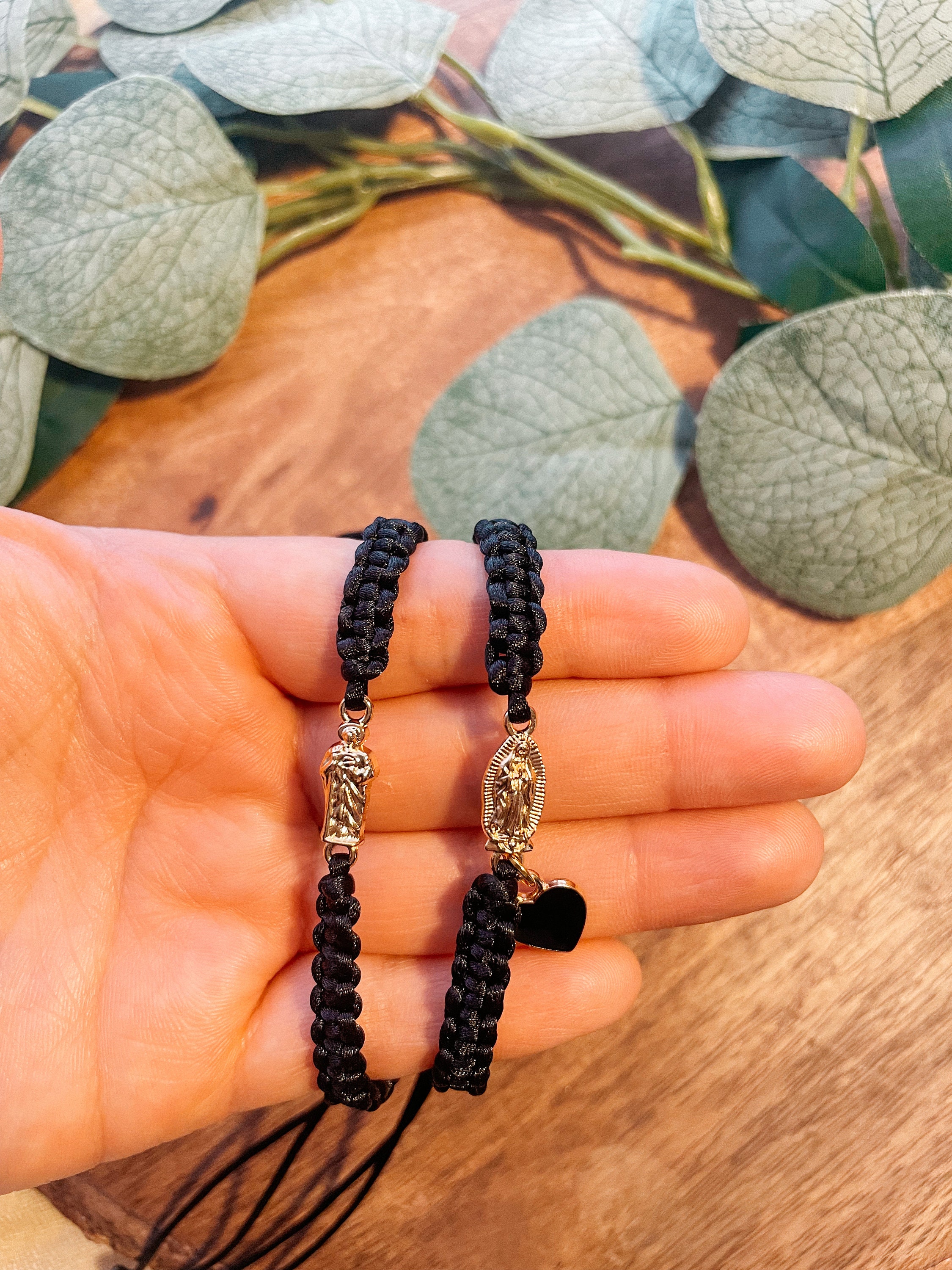 12PCS Mexican Bracelets San Judas Tadeo charms bracelets Virgin Mary  Bracelet Religious Prayer Jewelry Gift For Women Men Girls
