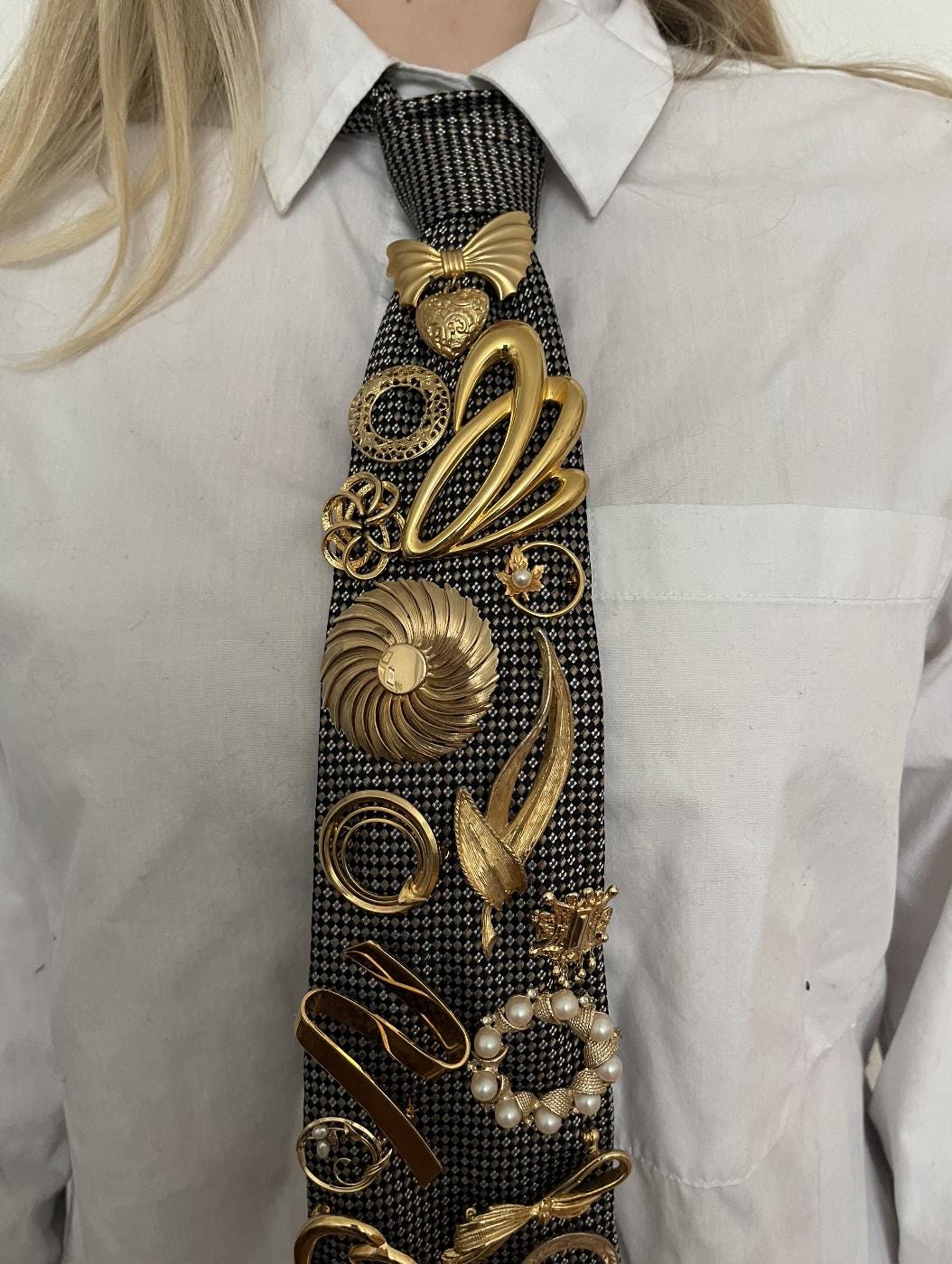 Metal Necktie - Etsy