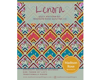 Lenora Quilt Pattern - Digital Download