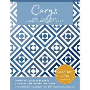 Carys Quilt Pattern (Digital Download)