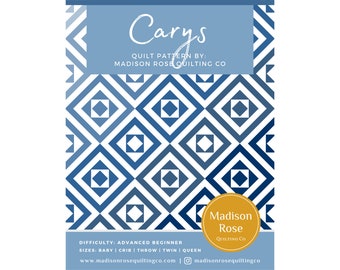 Carys Quilt Pattern (Digital Download)