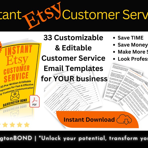 Customer Service Email Etsy