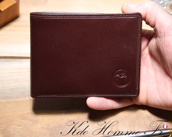 Christmas gift for men | Birthday gift | Genuine leather wallet | Wallet for coins | Card holder | Gift for dad for him