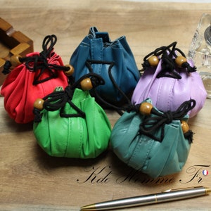 Cadeau d'anniversaire | Cadeau pour lui | Cadeau pour papa | Porte-monnaie en cuir | Porte monnaie homme | Porte-monnaie cuir | Bourse cuir