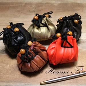 Cadeau d'anniversaire | Cadeau pour papa | Porte-monnaie en cuir | Porte monnaie homme | Porte monnaie pour lui | Porte-monnaie |Bourse cuir