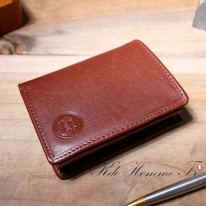 Cadeau d'anniversaire pour homme | Portefeuille en cuir avec porte-monnaie | porte carte| papiers d’identité | cadeau pour homme papa père