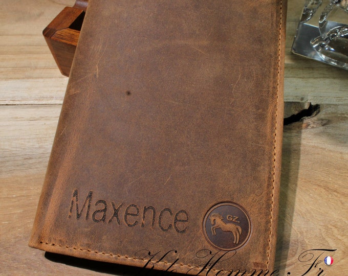 Featured listing image: Personalized Wallet | Leather Wallet | Engraved Wallet | Personalized Gift | Birthday Gift | Christmas Gift for Men and Dad