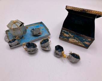 DIY Haunting of Hillhouse Cup of Stars Tea Set for 1:12 Scale Dollhouse