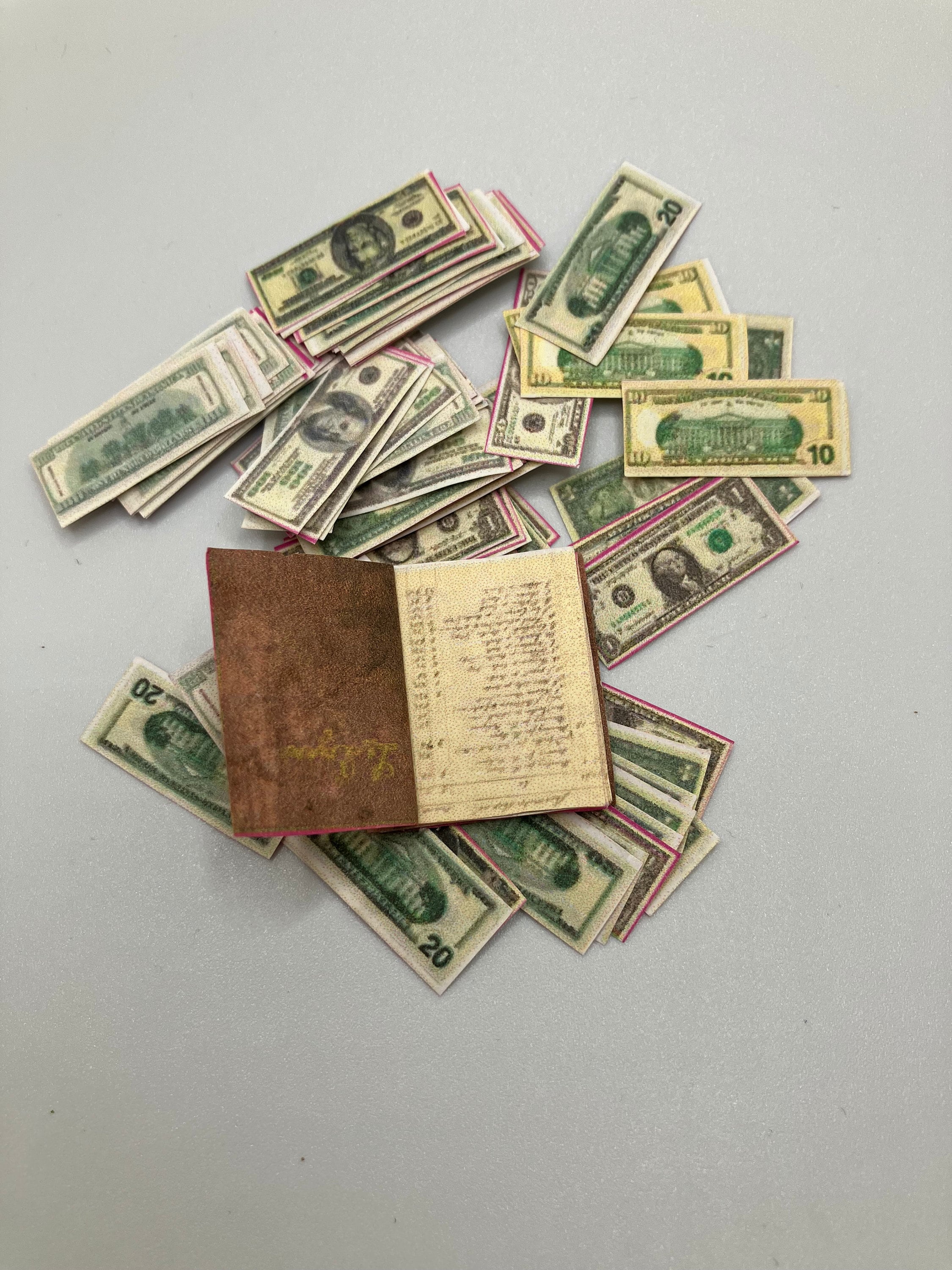 Dollhouse Miniature USD Money Printable Digital Download for Etsy