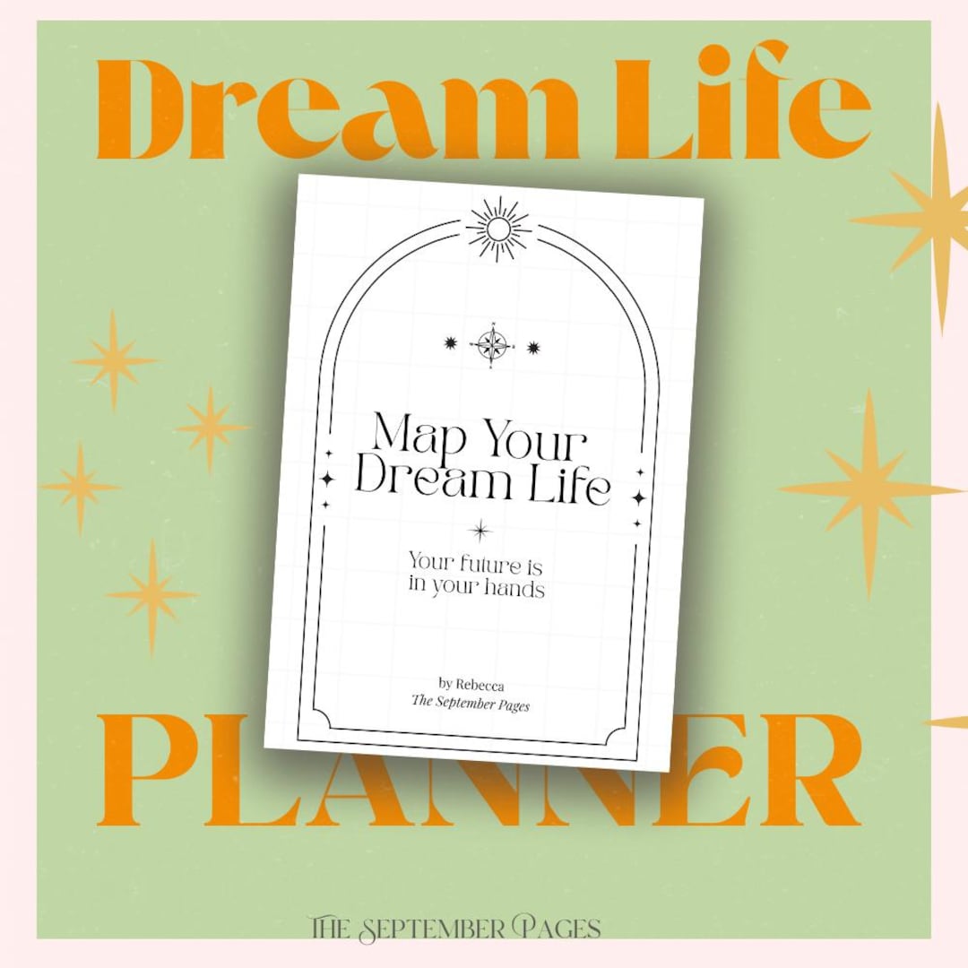 Dream Life Planner – Printable Vision Board, Journal Prompts (PDF) - Etsy