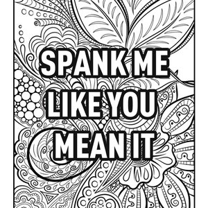 20 Adult Coloring Page Swear Words