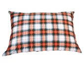 Mulberry Silk Pillowcase Scottish Tartan Anti Ageing Anti Acne Mothers Day Gift