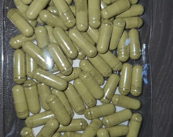 FenuGreek, Amla and Neem Powder Hair Capsules 100% Natural and Additives
