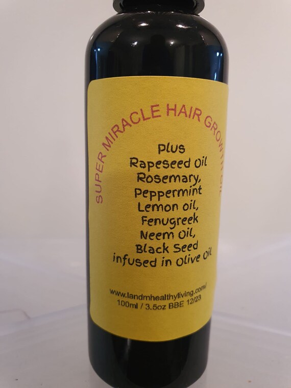Super Miracle Hair Growth Oil With Black Seed With Neem Oil - Etsy Ireland Super Miracle Hair Growth Oil With Black Seed With Neem Oil - Etsy Ireland