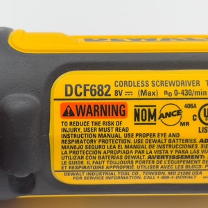 Magnetic Bit Holder for 8V DeWALT DCF682 / DCF680 Screwdriver - VERTIBIT image 8