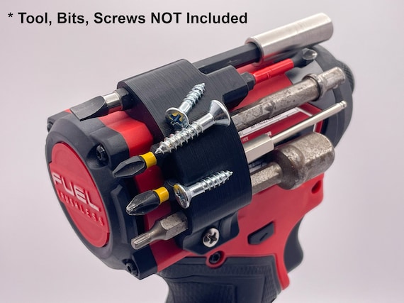Magnetic 9 Bit Holder for Milwaukee 3453-20 M12 FUEL Impact Driver
