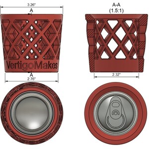 Slim Can Adapter / Energy Drink / Skinny Can / Insert image 9